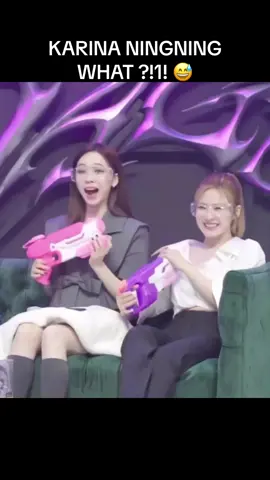 Aespa core 😅 #aespa #ningning #karina #giselle #winter #watergun #kpop #edit #fyp #sus #meme #kpopmeme #glasses 