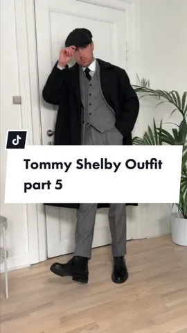 How to dress like Tommy Shelby part 5 🕵️‍♂️ #menswear #tommyshelby #peakyblinders 