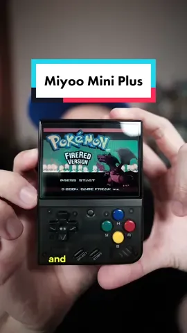 Retro gaming console all in one handheld. #miyoominiplus #miyoomini #retrogaming #fyp #foryou #retrogamingontiktok 