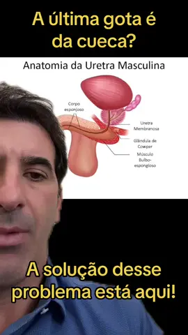 A ultima gota é sempre da cueca⁉️ Nao depois de vice assistir esse video.  Gotejamento apos urinar #urologia #urologista #gotadacueca 
