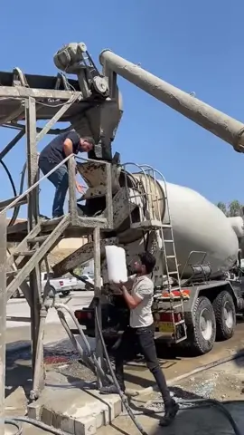 Why 🤣 #ice #concretemixer 