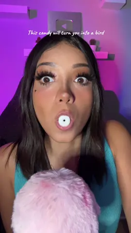 🐤🐤 #asmr #fyp #candy #bird 