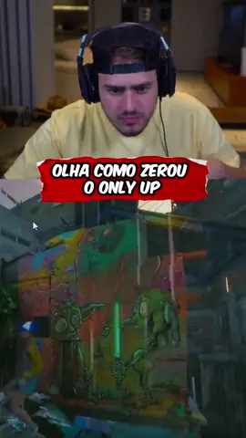 jon vlogs mostra como alanzoka zerou o only up @jonvlogs #onlyup #viral #resenha #jonvlogs #clips #clipsdetwitch #alanzoka #vivendo #fy #meme