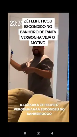ZÉ FELIPE FICOU ESCONDIDO NO BANHEIRO DE TANTA VERGONHA VEJA O MOTIVO #lucasguedez #brazilianinfluencer #virginia #zefelipecantor 