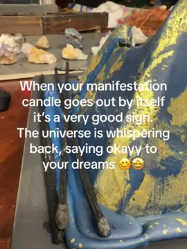 #manifestationcandle results coming soon.  Even after burning literally THOUSANDS of these #pyramidcandles, these new manifest candles surprise me with how effective they’ve been in working in my subconcious. Throughout the day the subtle notes remind me of my dream. #soulterra #soulterraburn #soulterracandleburn 