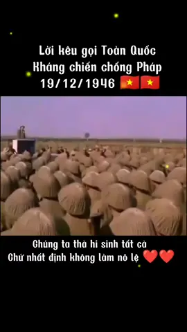 Lời kêu gọi toàn quốc kháng chiến của Hồ chủ tịch #xuhuong #toptrending #xuhuongtiktok #lichsuvietnam #hochiminhmuonnam🇻🇳 