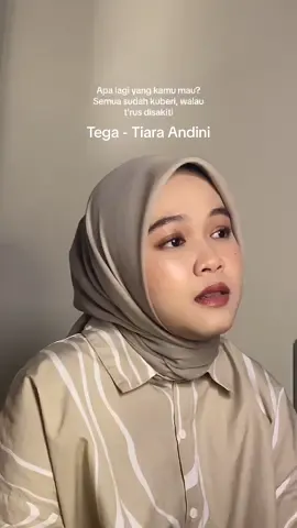 ternyata beda perasaan :) || tega - tiara andini #fyp #tega #tegatiaraandini  