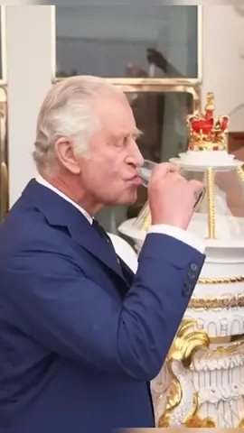 Watch: King Charles Toasts ‘the Old Yachtys’ during Scotland Visit 🥂👑⛴ #royal #king #Charles #Scotland #royalfamily #fyp 
