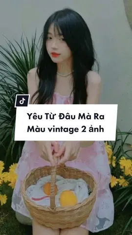 #CapCut Yêu Từ Đâu Mà Ra mẫu capcut 2 ảnh vintage #xuhuong  #xuhuongtiktok 