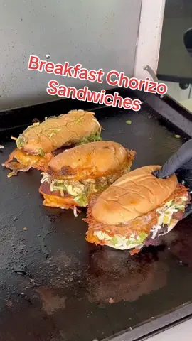 Chirizo Breakfast Sandwiches 