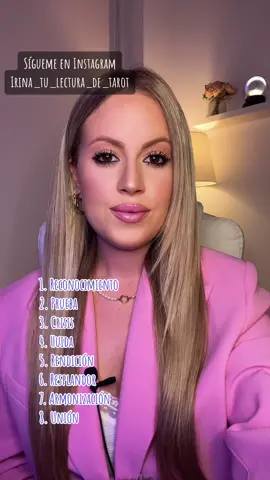 Las 8 etapas de las LLAMAS GEMELAS #llamasgemelas #8etapas #llamagemela #tarot 