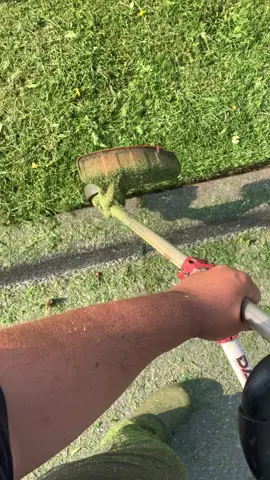 Raw sound. #oddlysatisfying #oddlysatisfyingvideo #fyp #landscaping #lawncare #landscape #lawncarenut #mowing #grass #lawn #edging #satisfying 