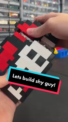 Replying to @War turtle i think this one turned out great! thanks for the suggestion and let me know guys. Which one should I build next? #LEGO #mario #shyguy #8bitart #8bit #moc #supermario #LEGObuild #DIY 