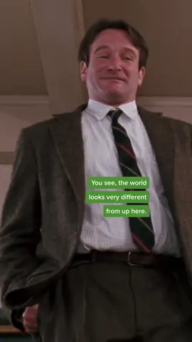 A great reminder. #DeadPoetsSociety #RobinWilliams #PrimeVideo #DeadPoetsSocietyPV #OnPrimeNow