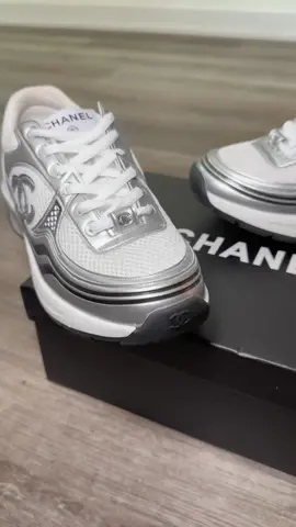 “She Want Chanel, Go Get It” 😮‍💨🔥 #unboxingvideo #tryonhaul #chanel #chaneltrainers #newsneakers #shopping  #shopaholic #chanelsneakers #fyp #foryoupage #foryou