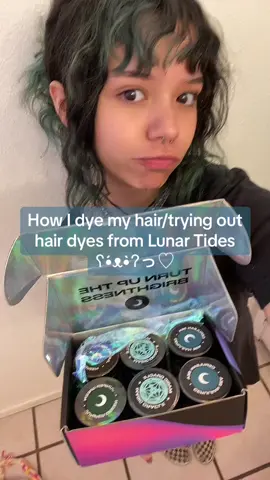 How i dye my hair!!!😇 Thank you💖 @Lunar Tides for sending me these dyes! Use code MONSTRA15 for 15% off woop woo😋 #foryou #fypシ #foryoupage 