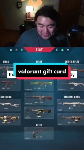 a friend gifted me $50 worth of VP for my birthday #valorant #valorantskins #birthday 