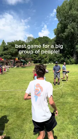 our favorite 4th of July tradition is playing rippy rope! Save this video for the next time you’re with a big group of people so you can play! #deaf #cochlearimplant #4thofjuly #tradition #jumprope #rippyropegame