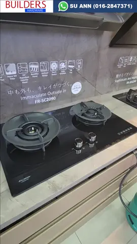 Fujioh Gas Hob FH-GS7020 SVGL with Japan technology Double Inner Flame If you are looking for a high quality gas hob with strong flame power, consider FUJIOH. Visit our showroom for more info To Purchase, whatsapp SU ANN https://www.wasap.my/60162847371/ Shop Location  Use Waze to drive to Work: https://waze.com/ul/hw2861pdsy BUILDERS HARDWARE ENTERPRISE 12A, JALAN 13/33B, KAWASAN PERUSAHAAN KEPONG, 52100 KUALA LUMPUR Tel : 016-284 7371 #fujioh #kitchenappliances #gasstoves #gashob #homerenovation #kitchencabinets 