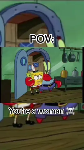 #funnyvideos #funny #spongebob #sexist #joke #jokes #sexistjoke #sarcasm #kitchen #women #womeninthekitchen #kitchenjoke #CapCut 