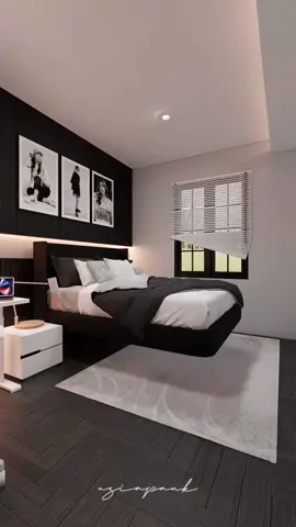 kamar 3 x 4, dengan konsep yang multifungsi, bisa buat gamers karena ada area gamingnya, kalo buat sama pasangan, bisa juga karena udah di sesuaikan dari mulai kasur hingga ada  meja rias, nah pasangannya tuh di foto yg di pajang ya 😜 #bedroom #bedroomdesign #game #shanijkt48 