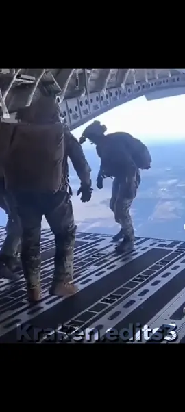 Military Jumping from a Plane😈 #military #capcut #plane #Special Forces
