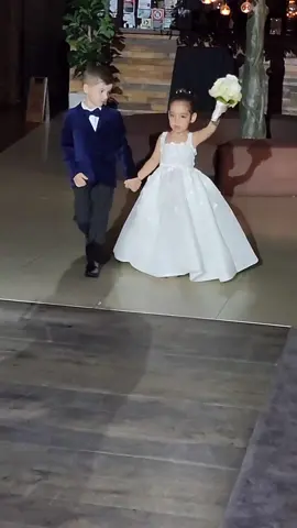 Make room y’all this is my time to SHINE 💁🏻‍♀️✨😂 #girlboss #babyboss #clarencehousevenues #wedding #fyp #weddingtiktok #foryourpage #weddingvideo #viral #tiktok #foryoupage #reels #reels__tiktok #kid #flowergirl 