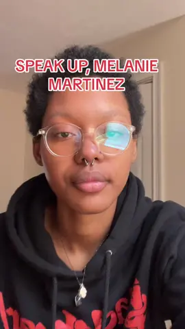this is not about clout. this is not about drama. this is about a lack of accountability. you need to speak up @Melanie Martinez #SpeakUpMelanie 