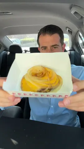 Trying The Viral Whole Grilled Onion Wrapped Burger Trend From In N Out.  I’ll Be Back With My ACTUAL Lunch Order Soon. #burger #innout #flyingdutchman #foodtiktok #foryou #fyp