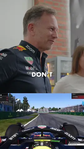 “Don’t f*** the hairpin up” 😅 esports pro Josh Idowu gets words of wisdom from @Red Bull Racing’s Christian Horner on the track in @EA SPORTS F1 🏁 #GamingOnTikTok #Formula1 #F1 #F123 #Gaming #SimRacing 