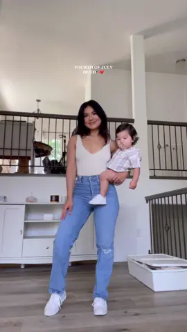 ❤️🤍💙 #fyp #OOTD #fourthofjuly #outfit #MomsofTikTok ##toddlersoftiktok##babiesoftiktok##momlife##momandson##trending