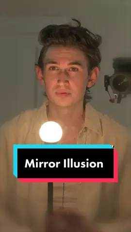Watch this video to expeirence a bizarre illusion that explains why you see things in mirrors.. Share with a friend if it worked! #challenges #fyp 