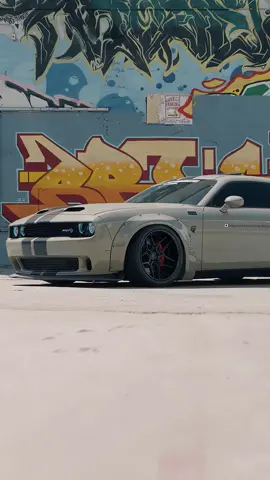 ULTRA AGRESSIVE 😈👀 | #dodge #challenger #car #carsoftiktok #edit #caredit #musclecar #hellcat 