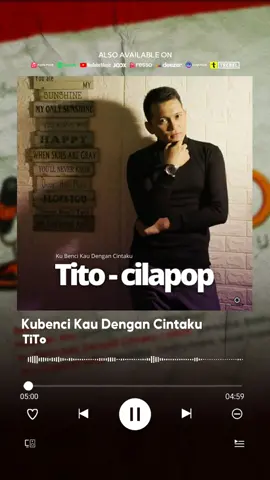 TiTo - Ku Benci Kau Dengan Cintaku #kasetpita #liriklagu #videolirik #kubencikaudengancintaku #tito 
