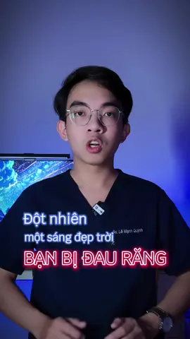 Đau tủy răng cấp tính. #bacsimanhquynh #nhakhoa #LearnOnTikTok #daurangsungloi #daurang