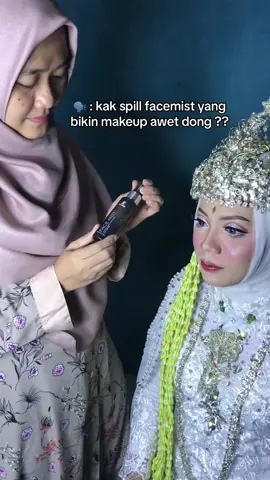Juara bikin makeup tahan lama #ltpro #facemist #makeup #pengantin 
