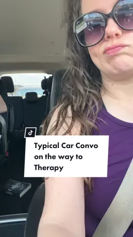 This is is usually the conversation we have on the way to therapy. Occasionally, she’s cheerful and talking about what she’s going to do, what recent fun event she can talk about with the therapist. Sometimes, she’s MUCH more agitated, borderline fit-throwing. This was right in the middle, and the most common. She doesn’t want to go, doesn’t want to discuss options for later, just irritable and not happy with the plans. This does not guarantee a bad day or an unproductive session. She’s usually still cooperative. I’ll post a follow up video of when she comes out. #autismparenting #specialneedsparenting #cerebralpalsywarrior 