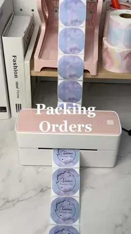 You will be proud of printing stickers with Phomemo 241BT wireless printer. #phomemo#wireless#packingorders#SmallBusiness#DIY#stickers#thermalprinter#giftideas#tiktokmademebuyit#amazonfinds 