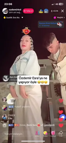 Ah esra ah 😂😂😂#esrarabiaunal #özdemirkolyayın #canlıyayınlar #esrarabiaünal 