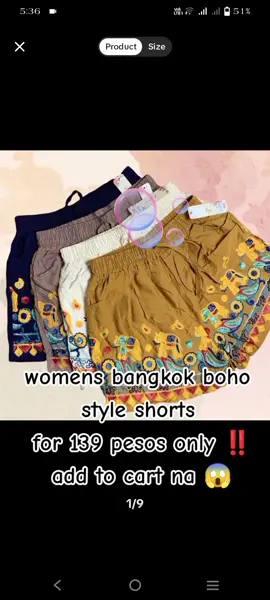 BOHO STYLE SHORTS ‼️ AVAILABLE ON MY YELLOW BASKET 🥰 #fyppppppppppppppppppppppp #FYP #bohostyleshorts #tiktokshop #affiliatemarketing #FYP 