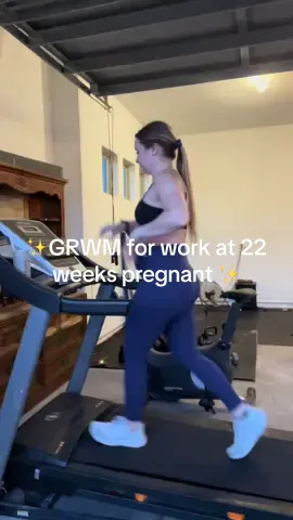 22 weeks today!!! So crazy! #grwmforwork #grwm #pregnant #pregnanttiktok #fyp #foryou #morningroutine 