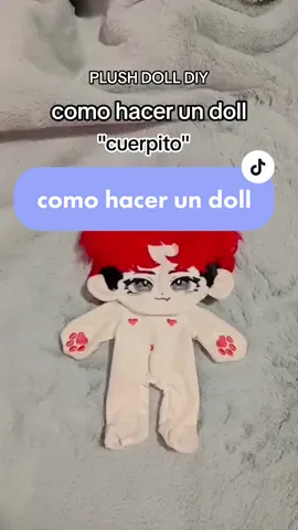 parte 2? 🧐 #dolldanmei #dollanime #pelucheanime #dollkpop #plushie #dollfanmade #plushdoll #tutorial 