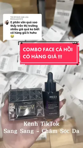 Trả lời @Kimtuyen1212 Vỡ trận combo face collagen trứng cá hồi. Hiện tại hàng giả rất nhiều, chị em cân nhắc kĩ trước khi mua. Lựa chọn nơi uy tín để đảm bảo chất lượng & quyền lợi bảo hộ làn da nhé ☺️ #sangsang_chămsócda #combofacecahoi #hàngchínhhãng #dakhoẻcăngbóng 