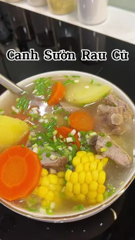 Trời nóng làm một món canh thanh mát : Canh Sườn Nấu Củ#FoodFestOnTikTok #nấuăncùngtiktok #vba2023 #nấuănđơngiản #foodtiktok #mónngonmỗingày #tiktokfood 
