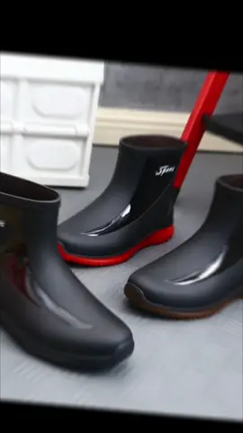 Rain Boots Waterproof Shoes Men's Thick Rubber Boots Soft Bottom Short Tube Construction Site Car Wash High-End Rain Boots Non-Slip Wear-Resistant Rubber Shoes Outdoor Rain Boots Price dropped to just ₱627.98 - 795.22! #rainboots #boots #men #foryourpage #tiktokfinds 