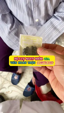 Hệ luỵ nguy hiểm của việc sử dụng viên hoàn trộn corticoid để chữa bệnh xương khớp #viênhoàntrộncorticoid #thuốcnamtrộncorticoid #corticoid #tẩychaylangtặc_ytặc #xươngkhớp #bácsĩ_thụ #điềutrịxươngkhớpchuẩnykhoa 