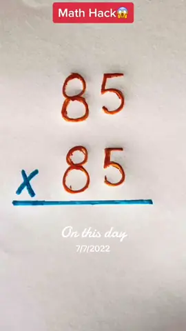 Math Hack#onthisday #math #LearnOnTikTok #lklogic 