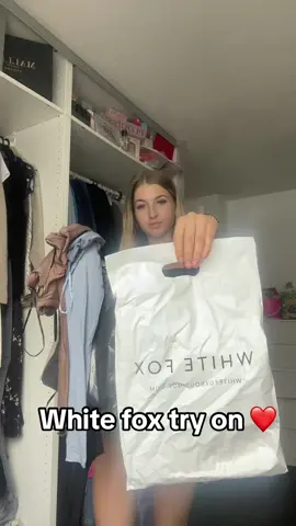 Literally in love with all 4 pieces but the last top is by far my favourite @White Fox Boutique ❤️ #whitefoxboutique #whitefox #tryonhaul 