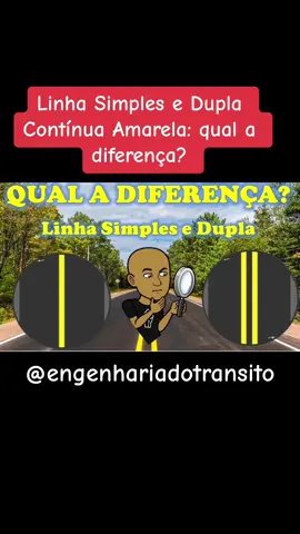 Você sabe a diferença entre a Linha Simples e a Dupla Contínua Amarela? Saiba mais nesse vídeo. Qualquer dúvida coloca aí nos comentários e se gostar do conteúdo compartilha com os amigos.