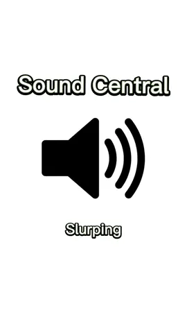 Slurping Sound Effect #soundcentral #soundeffect #tiktokaudio #slurpingsound 